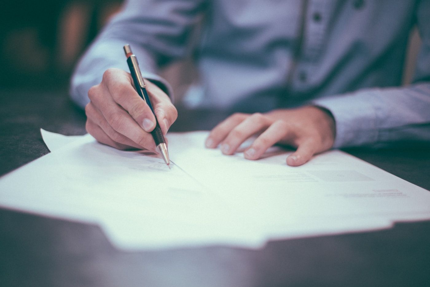 Signing prepared financial statements